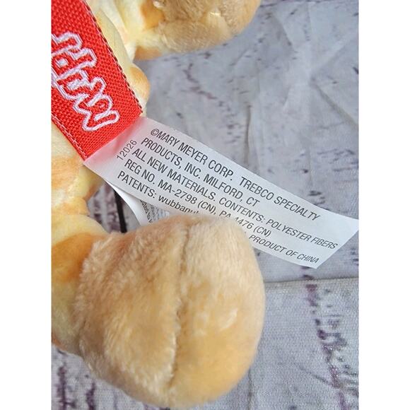 Mary Meyer WubbaNub GIRAFFE Pacifier Holder 7in Plush Stuffed Toy Lovey - Picture 6 of 7